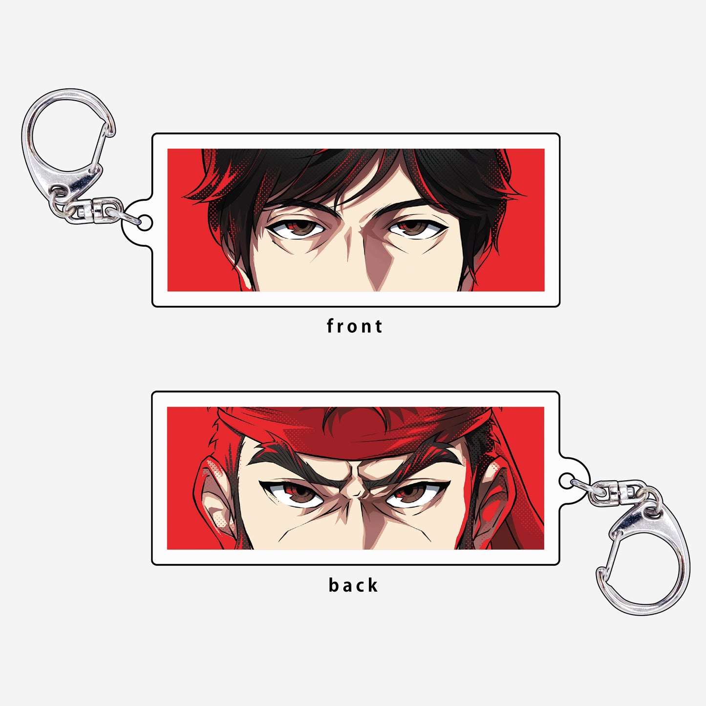 REJECT x STREET FIGHTER 6 DAIGO x RYU ACRYLIC KEY CHAIN