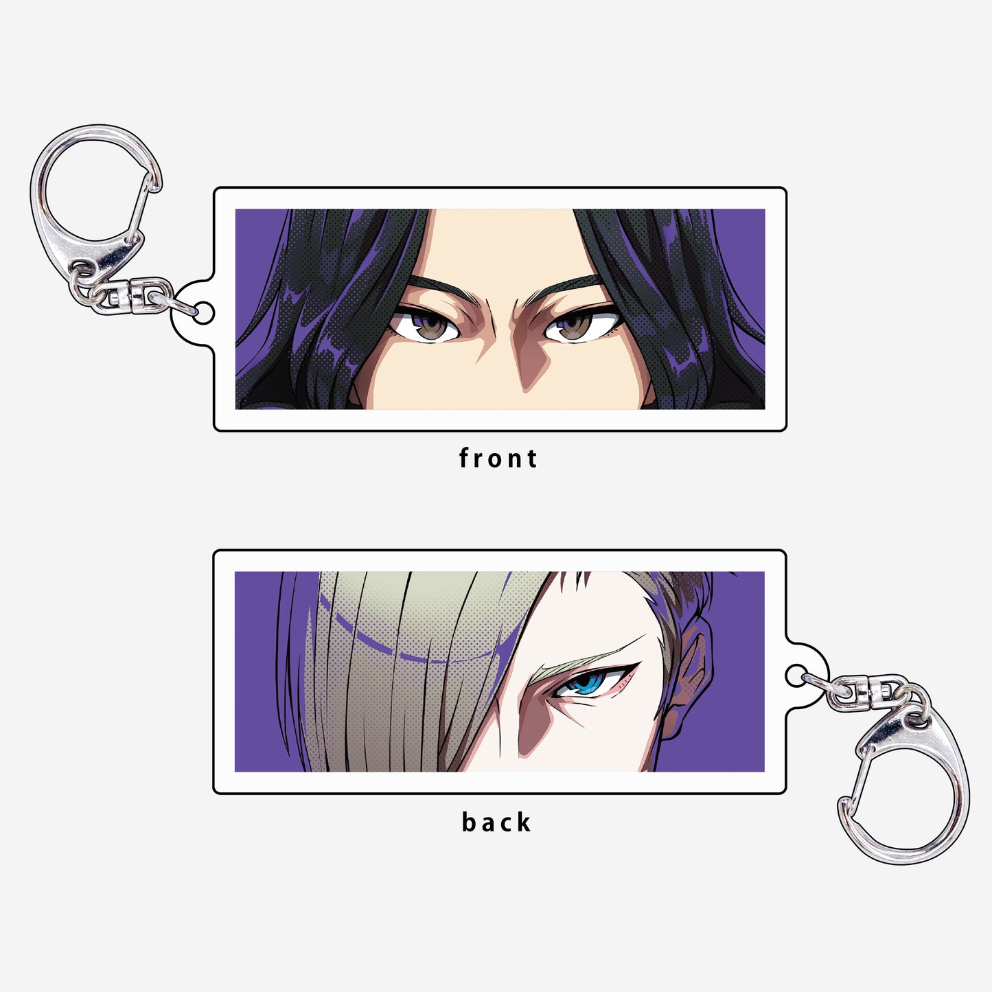 REJECT x STREET FIGHTER 6 LESHAR x ED ACRYLIC KEY CHAIN