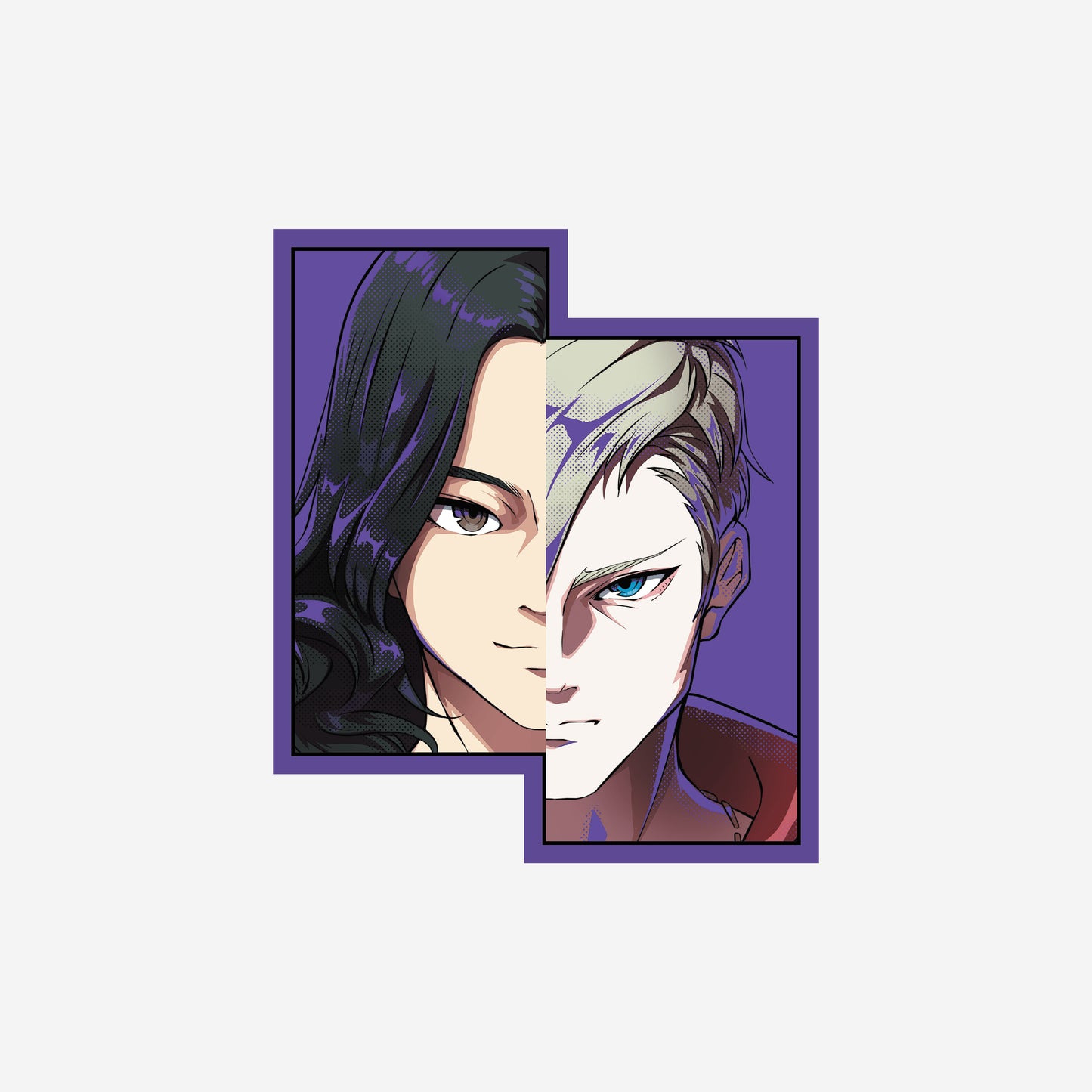 REJECT x STREET FIGHTER 6 LESHAR x ED STICKER