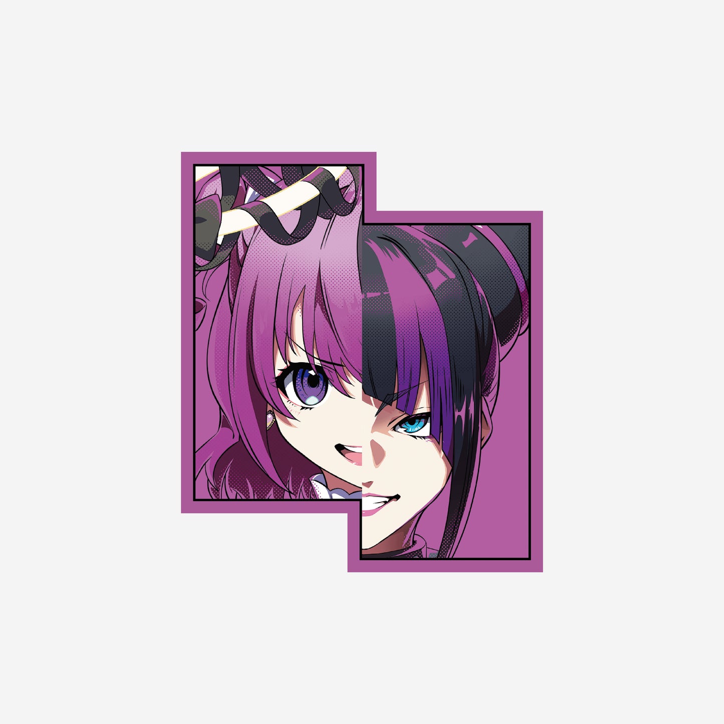 REJECT x STREET FIGHTER 6 PURURU x JURI STICKER