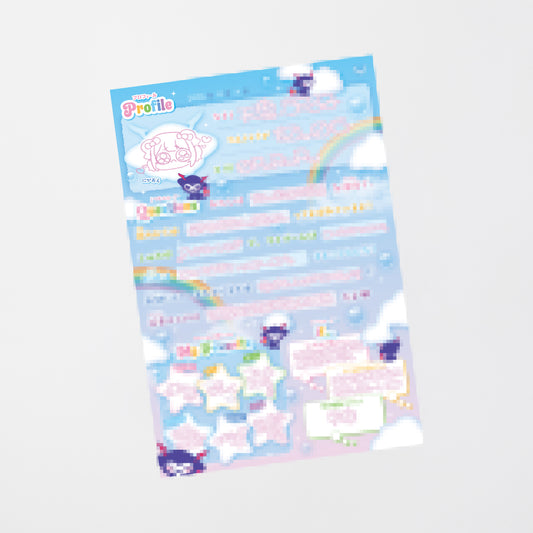【受注販売】REJECT School Collection プロフ帳風ポストカード