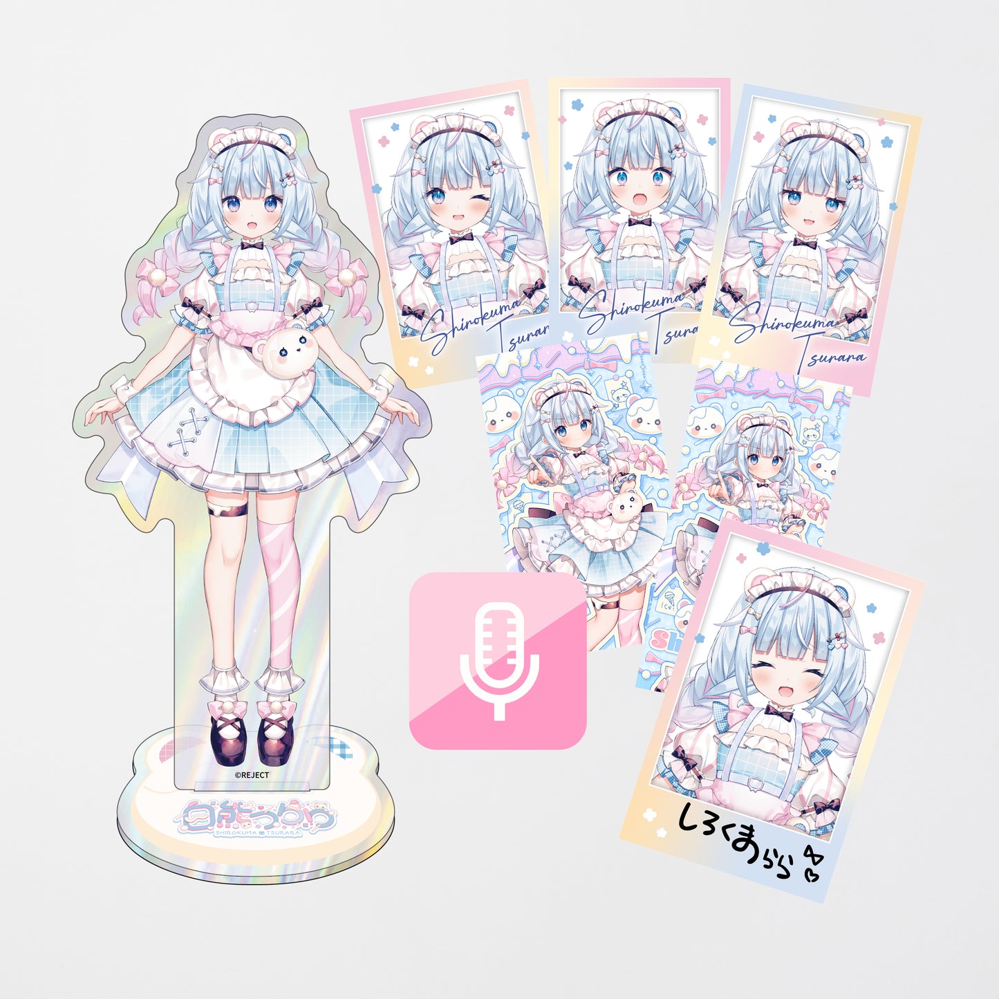 【受注生産】白熊つらら 加入記念グッズ コンプリートセット