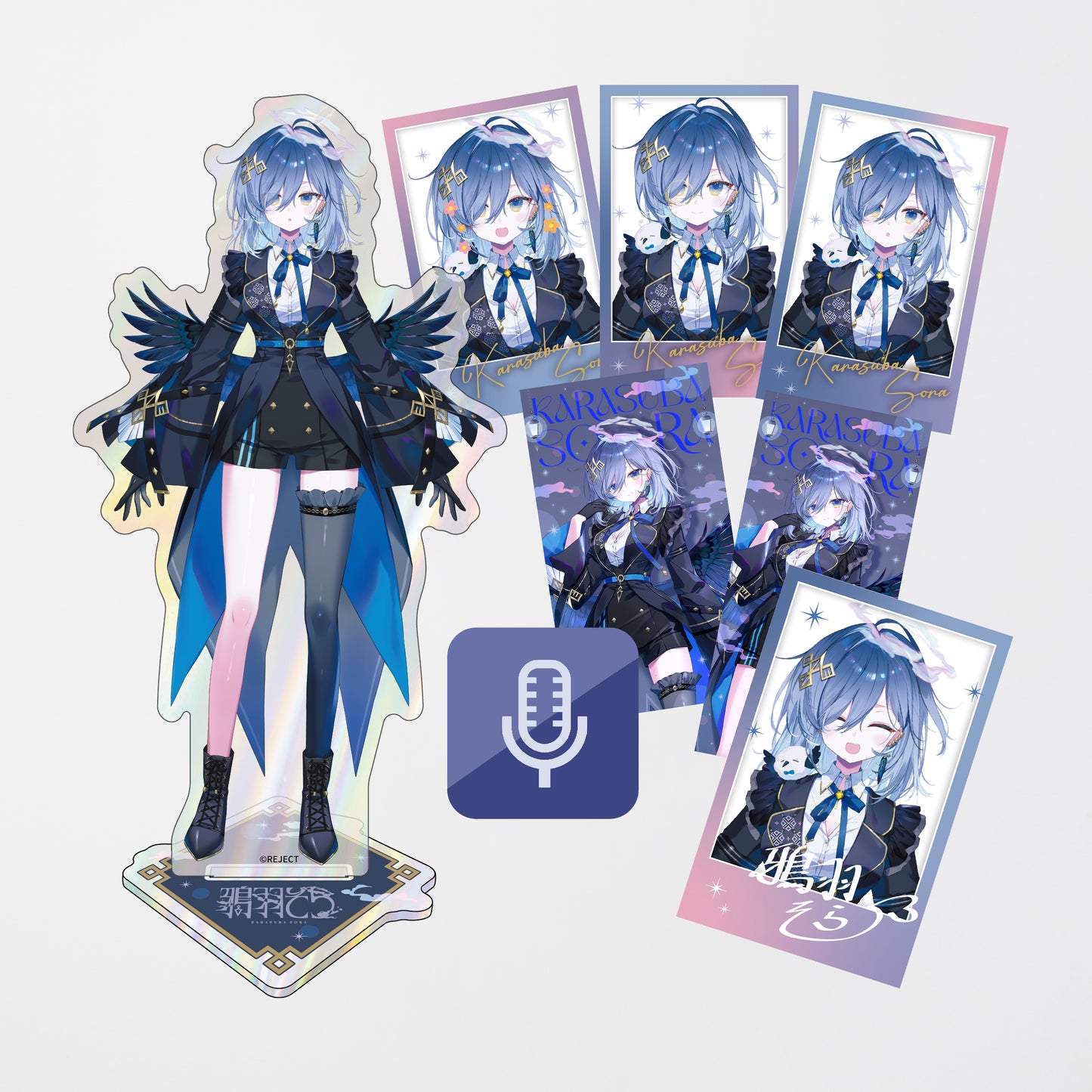 【受注生産】鴉羽そら 加入記念グッズ コンプリートセット