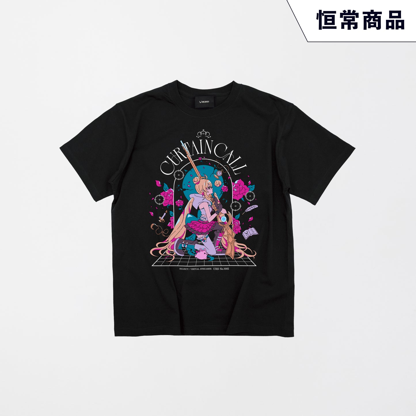 侵略 -第2幕- Tシャツ Black