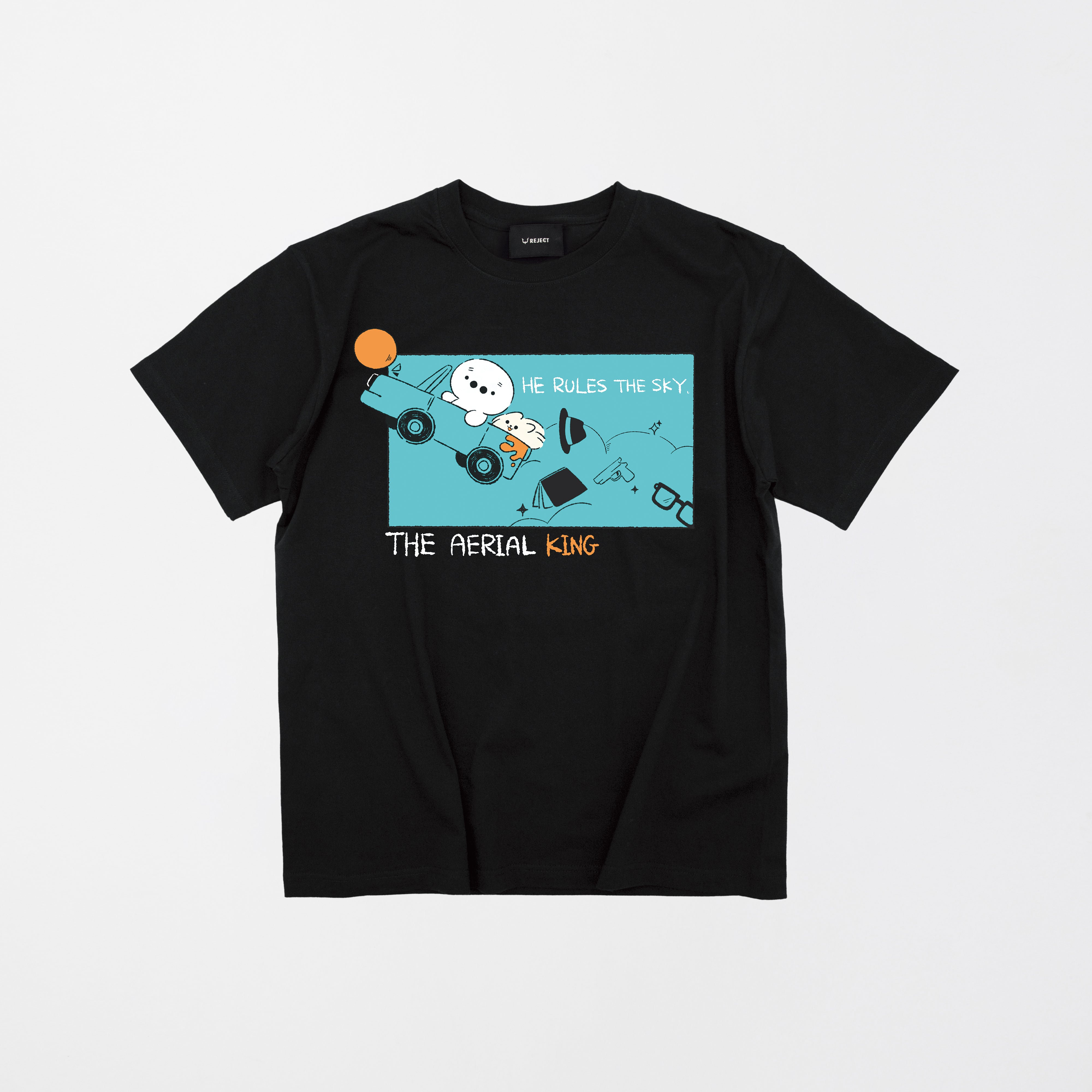 受注販売】たいじ Aerial Tシャツ Black – REJECT