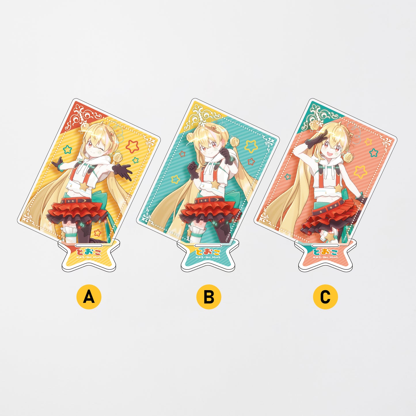 【受注生産】とおこ誕生日グッズ2025 カードアクスタ