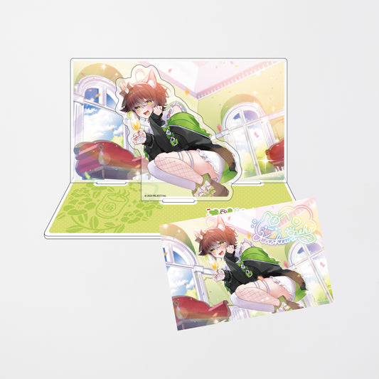 【受注販売】かしわねこ誕生日グッズ2025 アクリルジオラマ&ポストカード
