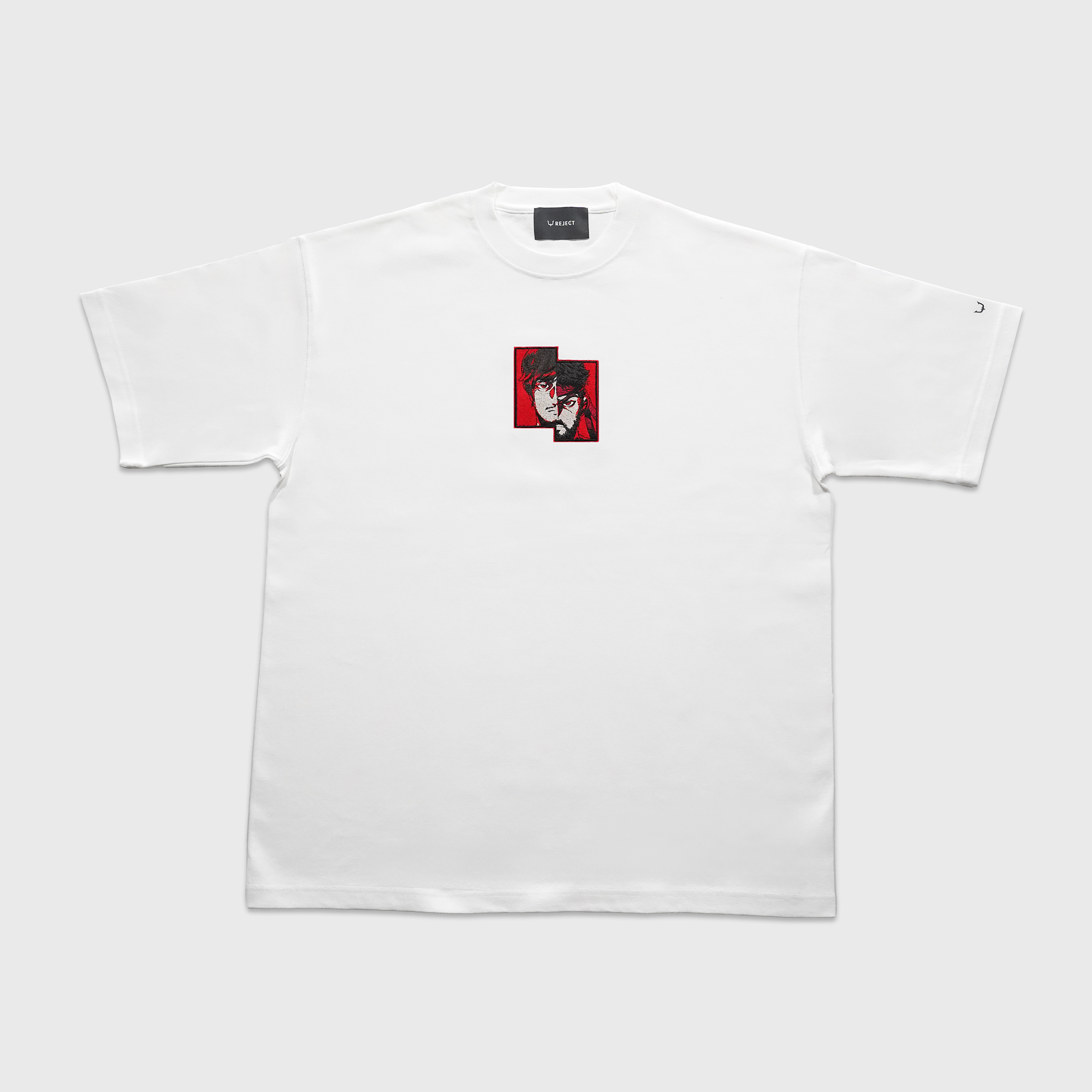 REJECT SF6 ユニフォーム DAIGO REJECT x STREET FIGHTER 6 DAIGO x RYU TEE WHITE