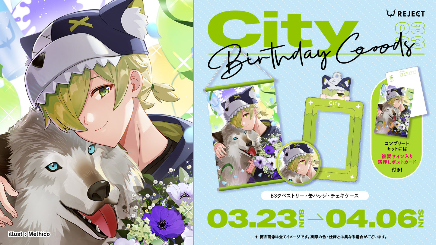 【受注販売】City誕生日記念チェキケース
