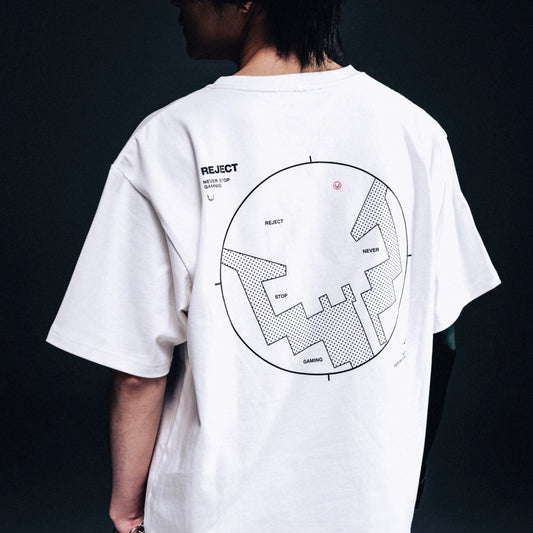 RC MAPPING TEE WHT