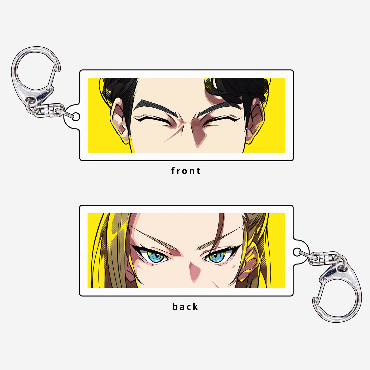 REJECT x STREET FIGHTER 6 AKIRA x CAMMY ACRYLIC KEY CHAIN