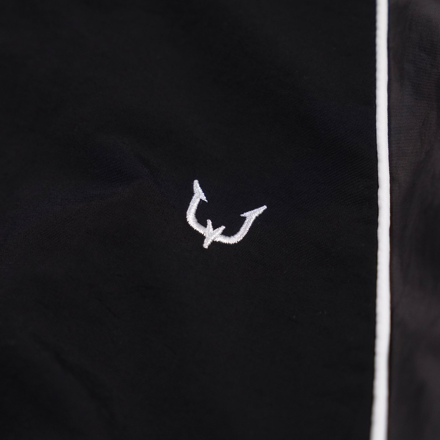 【受注販売】PIPING NYLON JACKET BLK