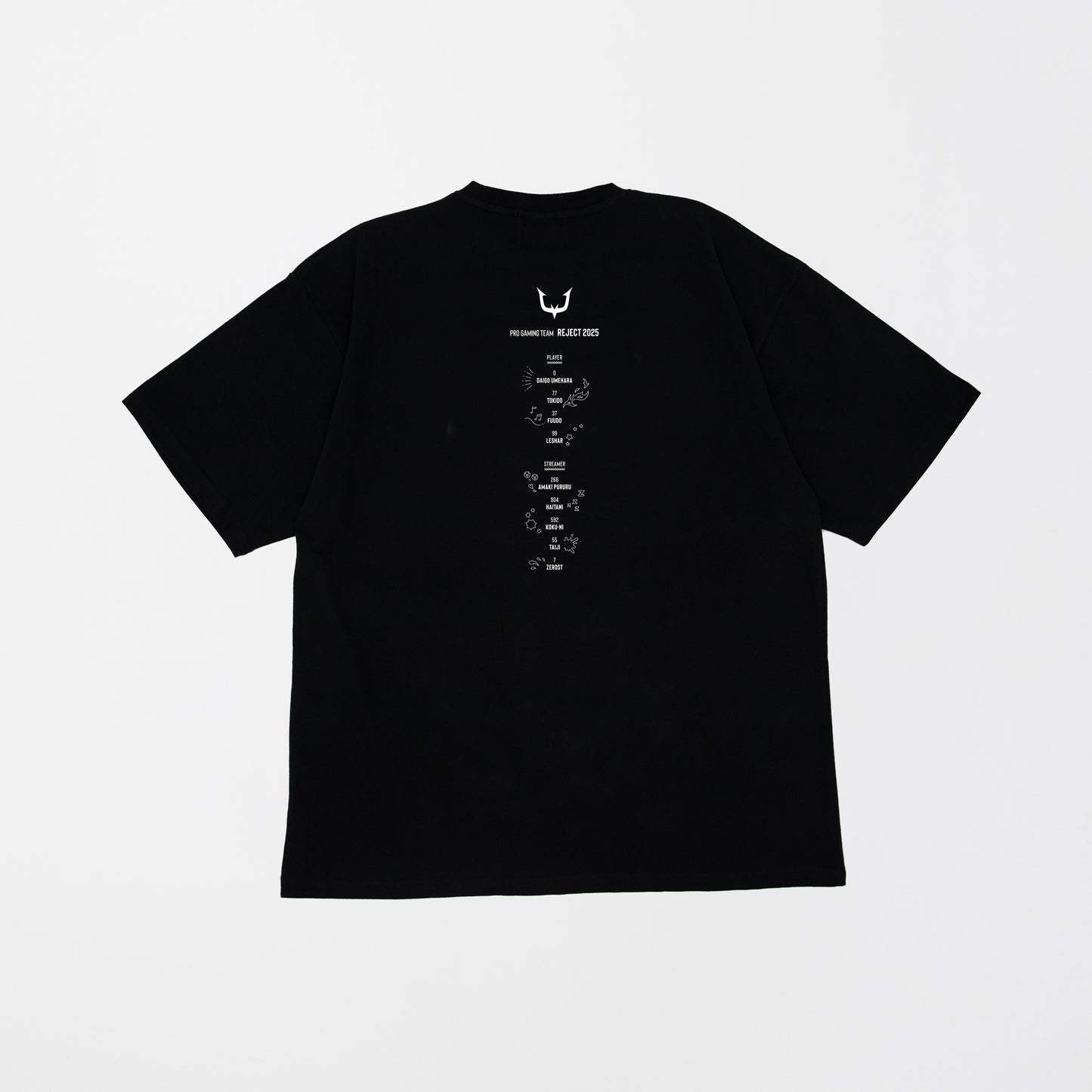 【受注販売】REJECT SFL2025 "POSTAGE" TEE Black
