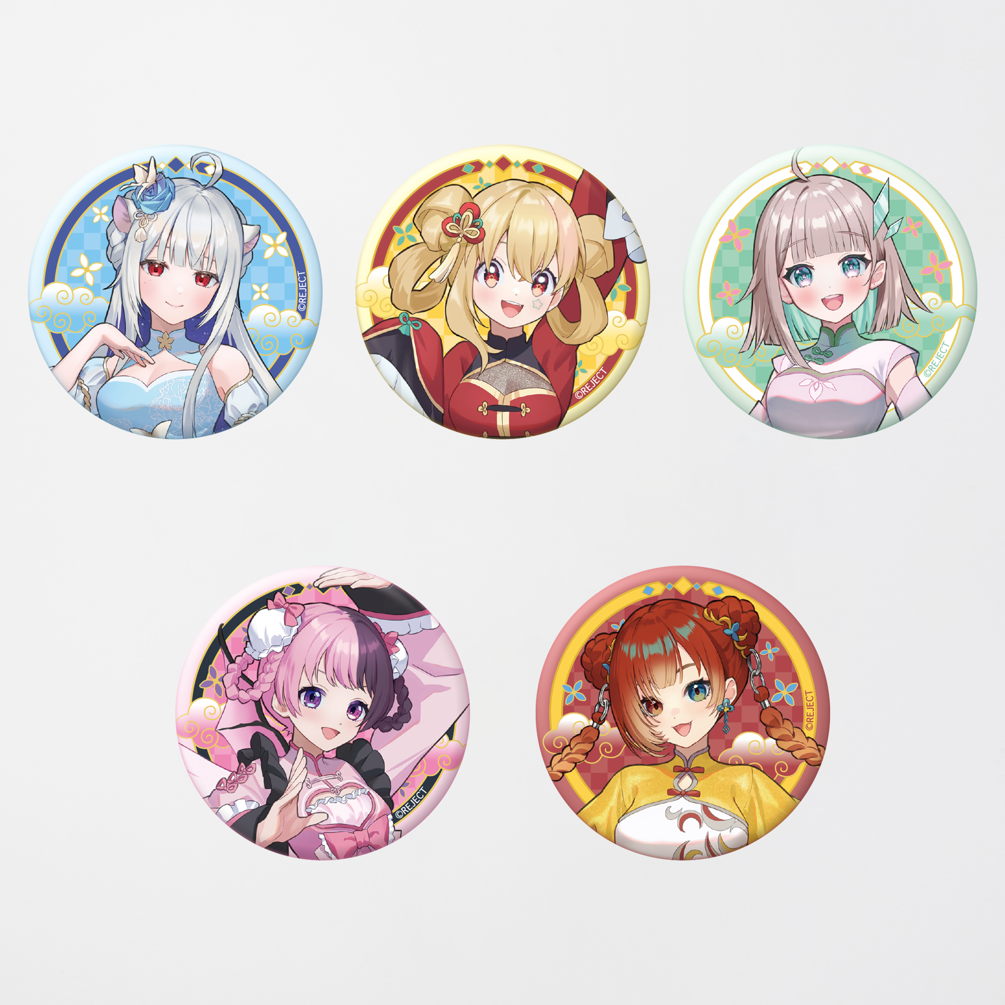 受注販売】チャイナモード 缶バッジ – REJECT