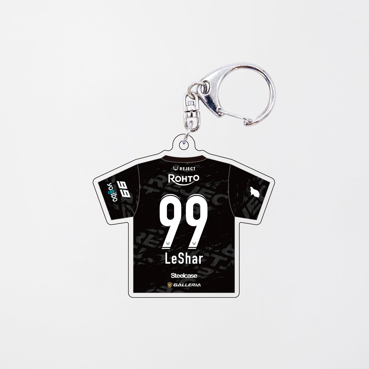 UNIFORM ACRYLIC KEYHOLDER