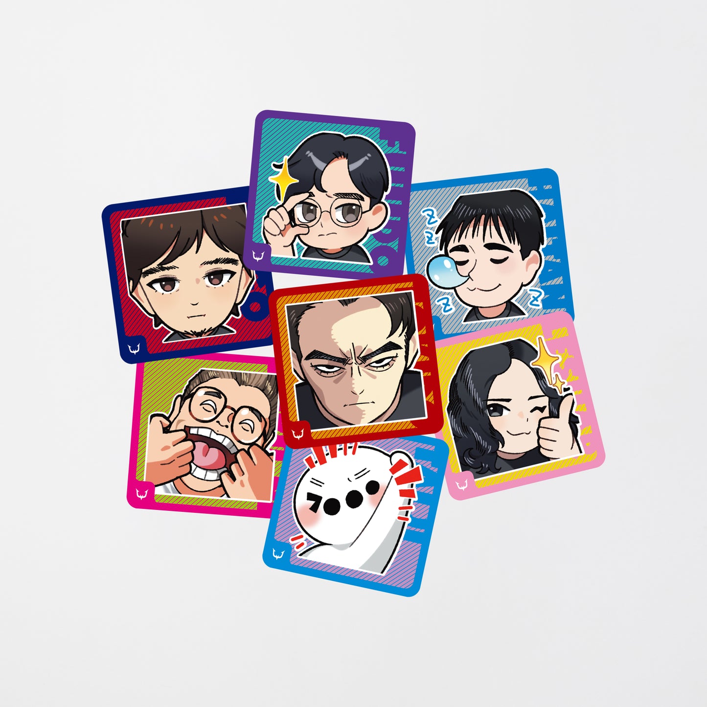 2025 REJECT FIGHTERS STICKER SET