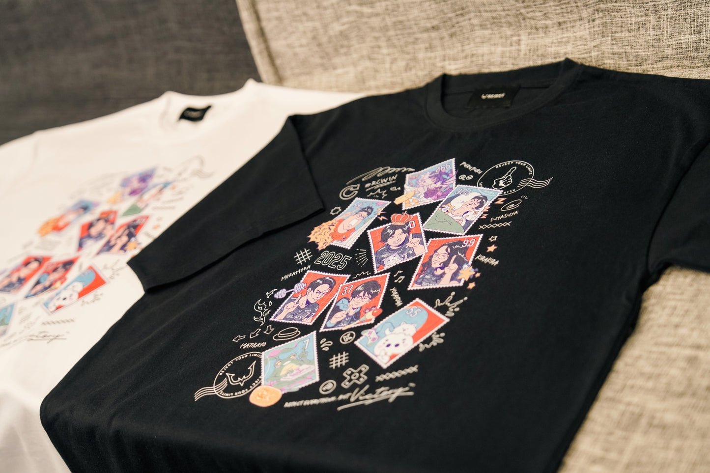 【受注販売】REJECT SFL2025 "POSTAGE" TEE Black