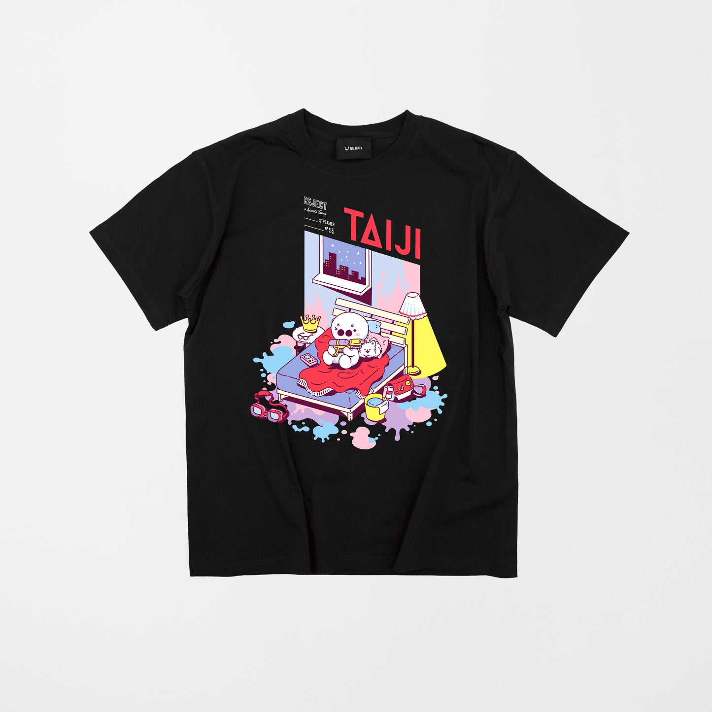 【受注販売】Taiji COLOR Tシャツ Black