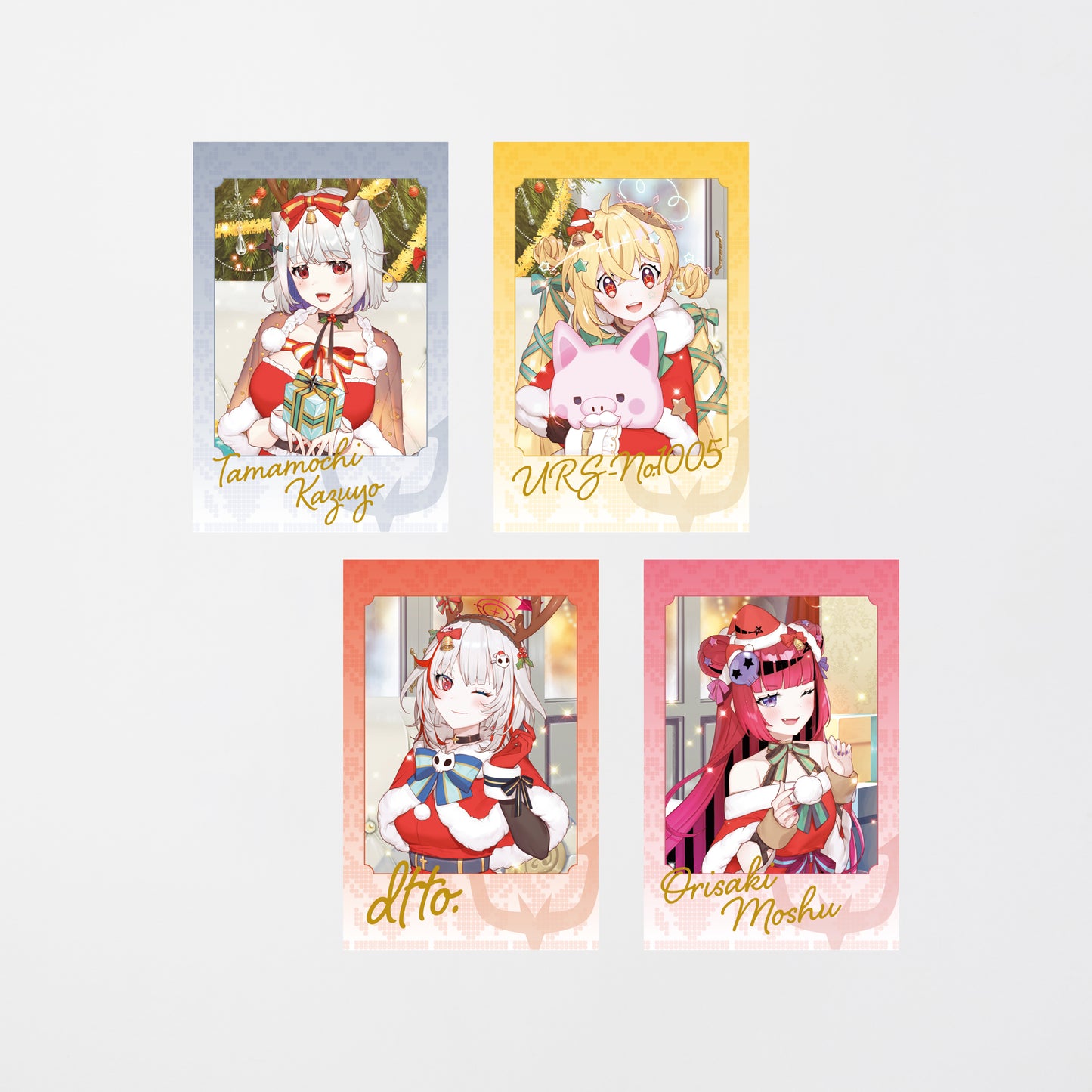 【受注生産】Christmas Goods 2024 ランダムチェキ風カード REJECT GIRLS