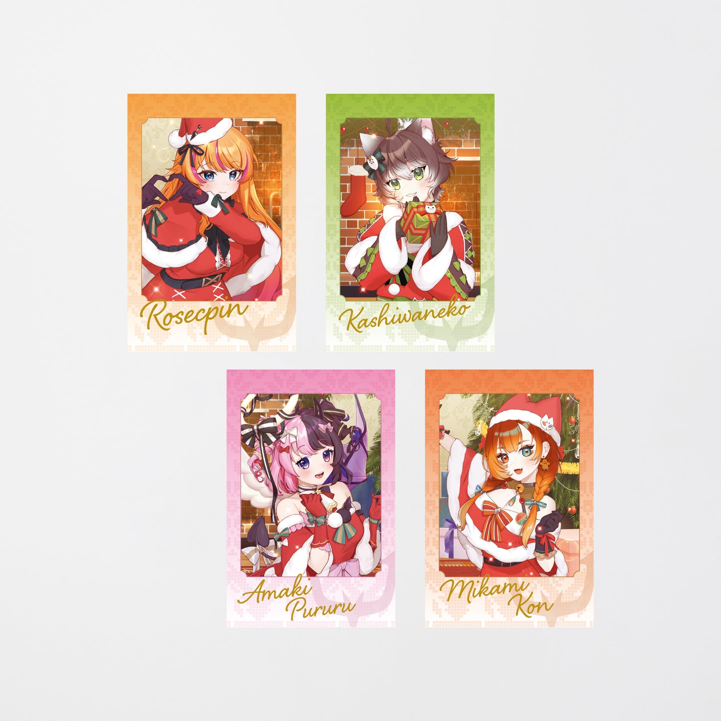 【受注生産】Christmas Goods 2024 ランダムチェキ風カード REJECT GIRLS