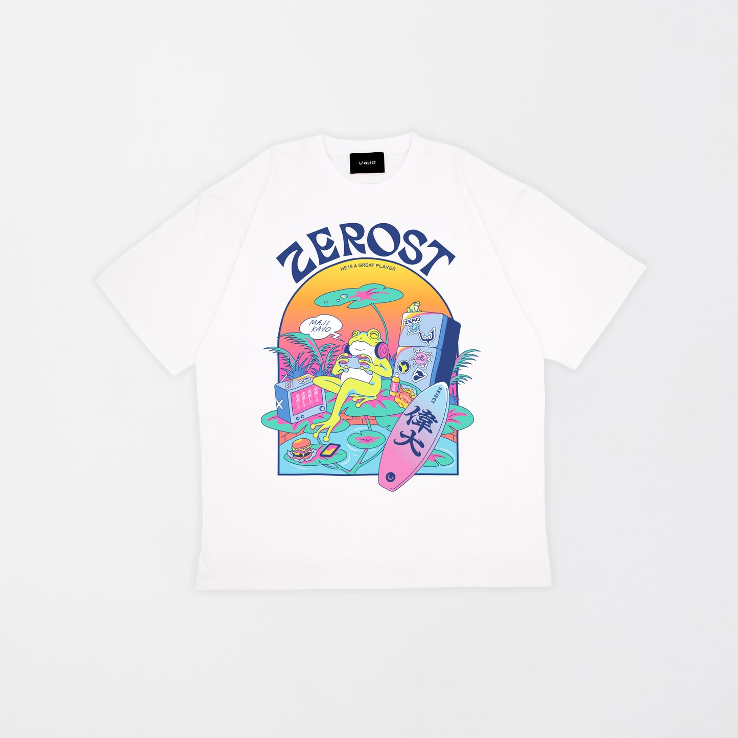 【受注販売】加入記念 Zerost Tシャツ WHITE