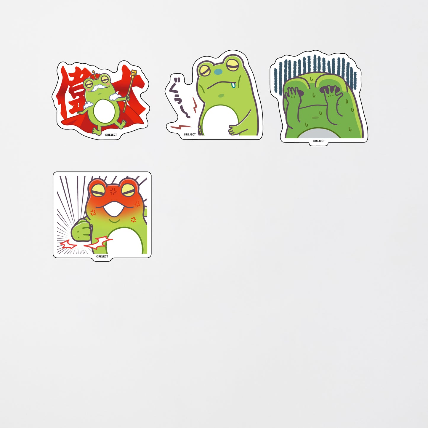 【受注販売】Zerost Frog Stickers Vol.1