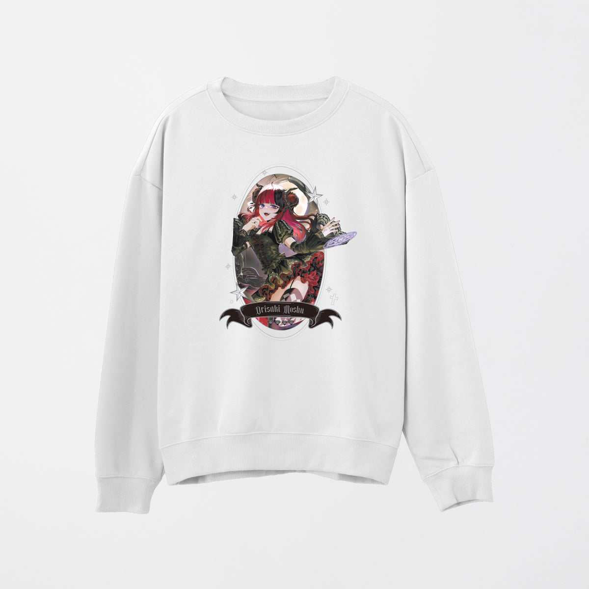 【受注販売】折咲もしゅ 4周年記念グッズ スウェット White