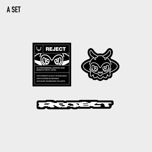 REJECT STICKER PACK