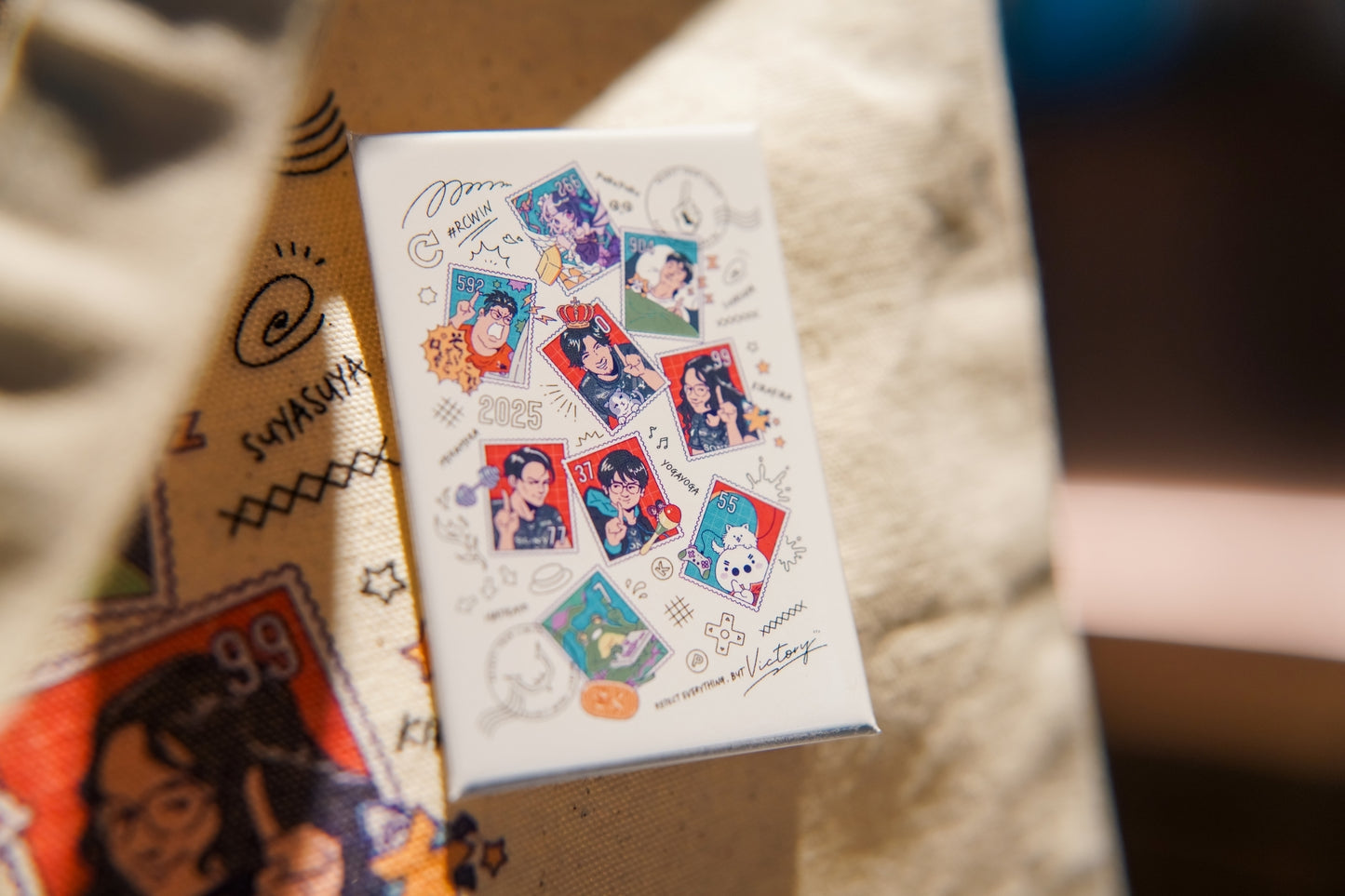 REJECT SFL2025 "POSTAGE" CANBADGE