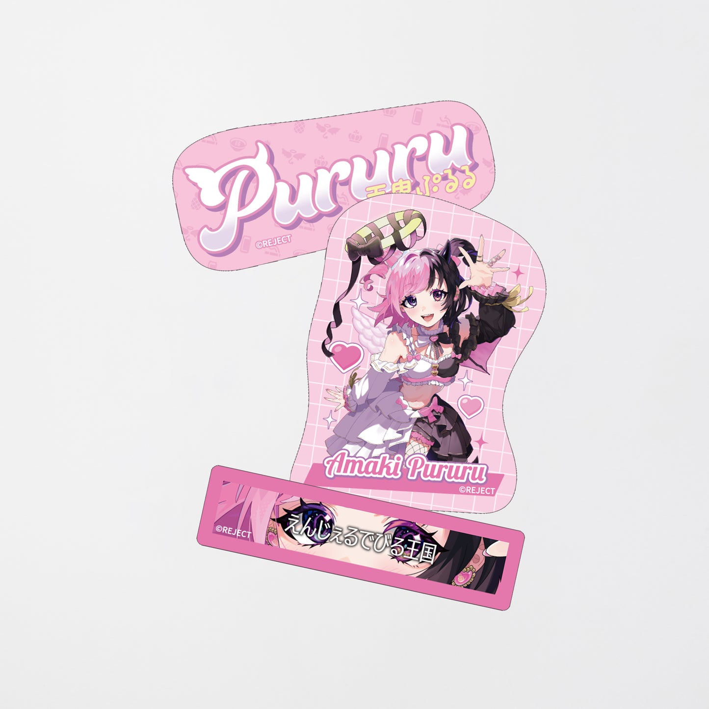 【受注生産】天鬼ぷるる "えんじぇるでびる王国" ステッカーセット