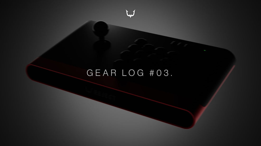 [Gear Log #03] REJECT Arcade Controller WIP　ハイタニの原点 ― 格ゲー五神への道（前編）