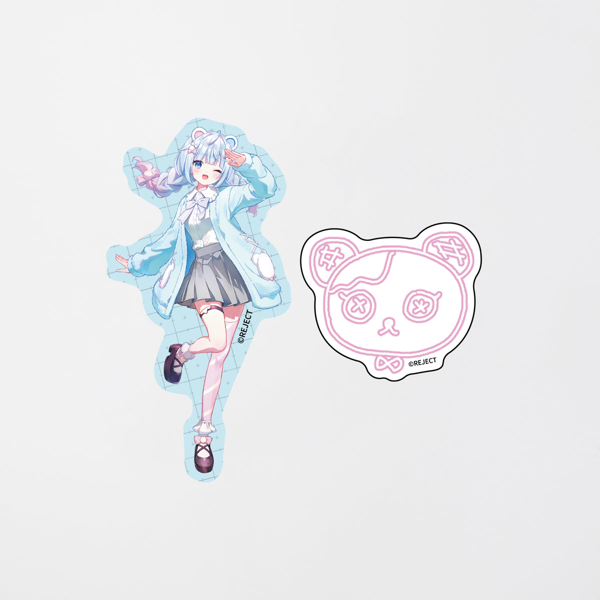 【受注販売】REJECT School Collection ステッカーセット