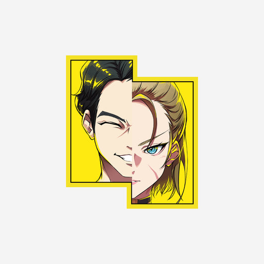 [Made to order]REJECT x STREET FIGHTER 6 AKIRA x CAMMY STICKER
