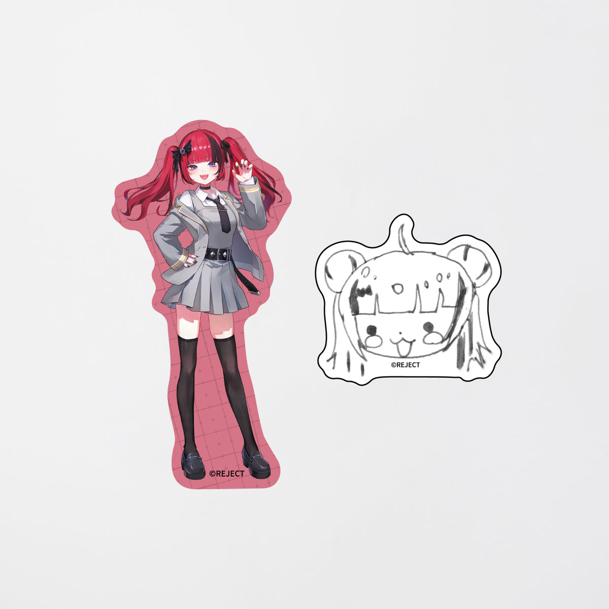 【受注販売】REJECT School Collection ステッカーセット