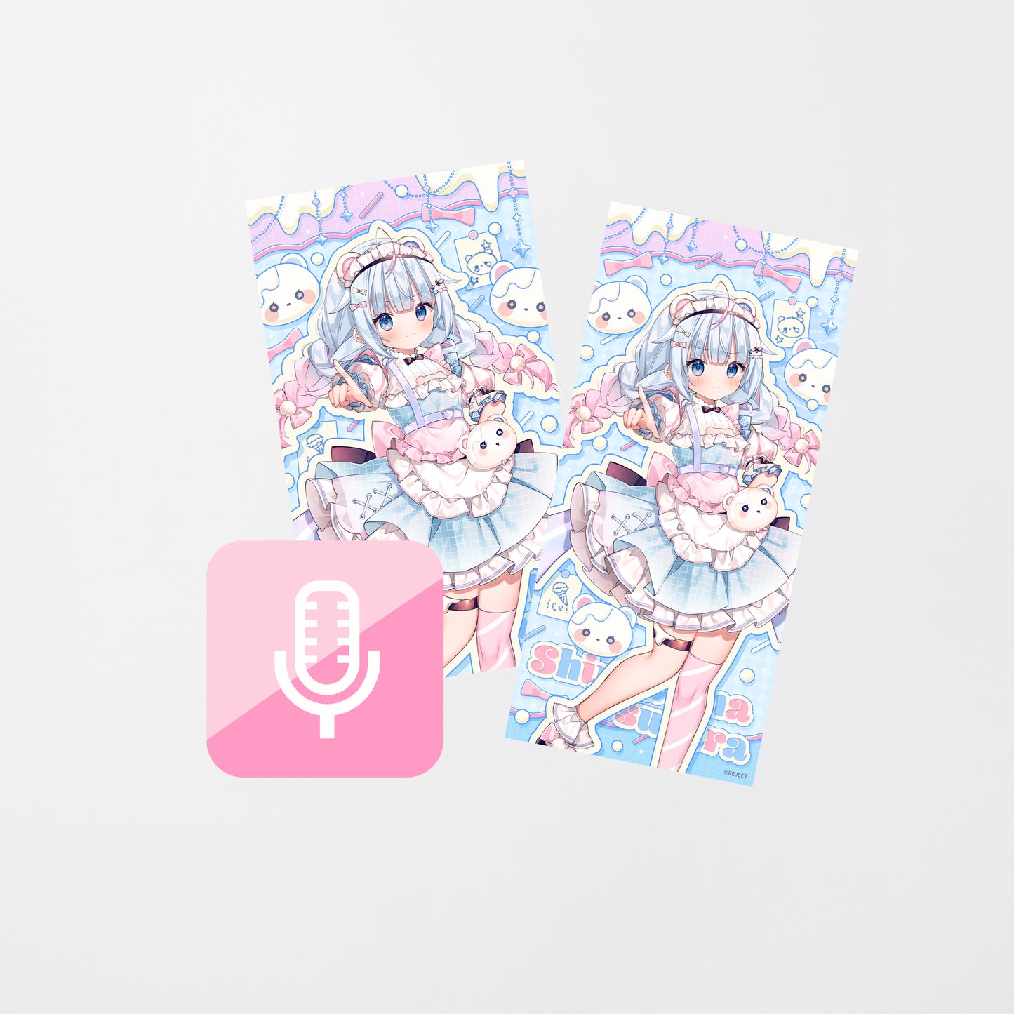 【受注生産】白熊つらら 加入記念 シチュエーションボイス＆スマホ壁紙