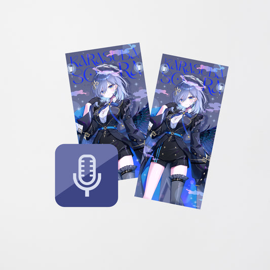 【受注生産】鴉羽そら 加入記念 シチュエーションボイス＆スマホ壁紙