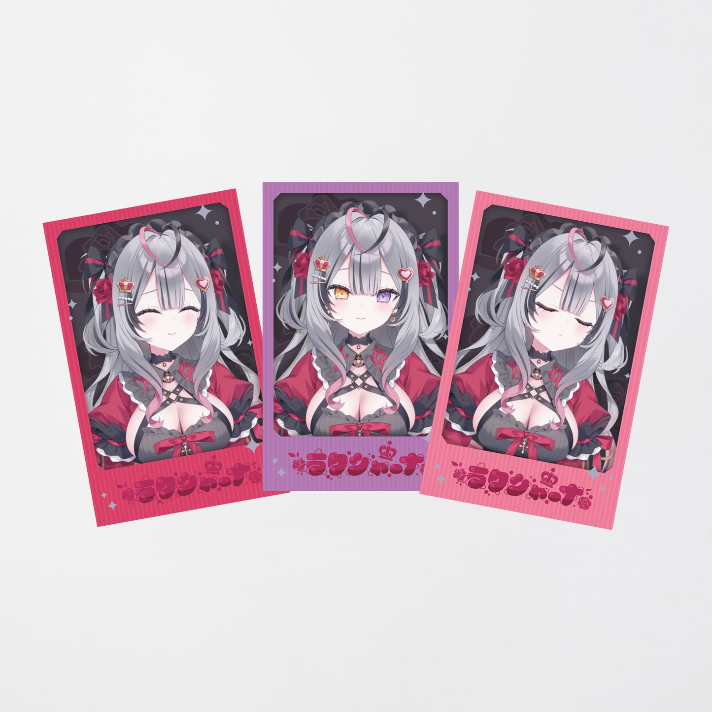 【受注販売】ラクシャーナ 加入記念 ランダムチェキ風カード
