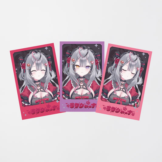 【受注販売】ラクシャーナ 加入記念 ランダムチェキ風カード