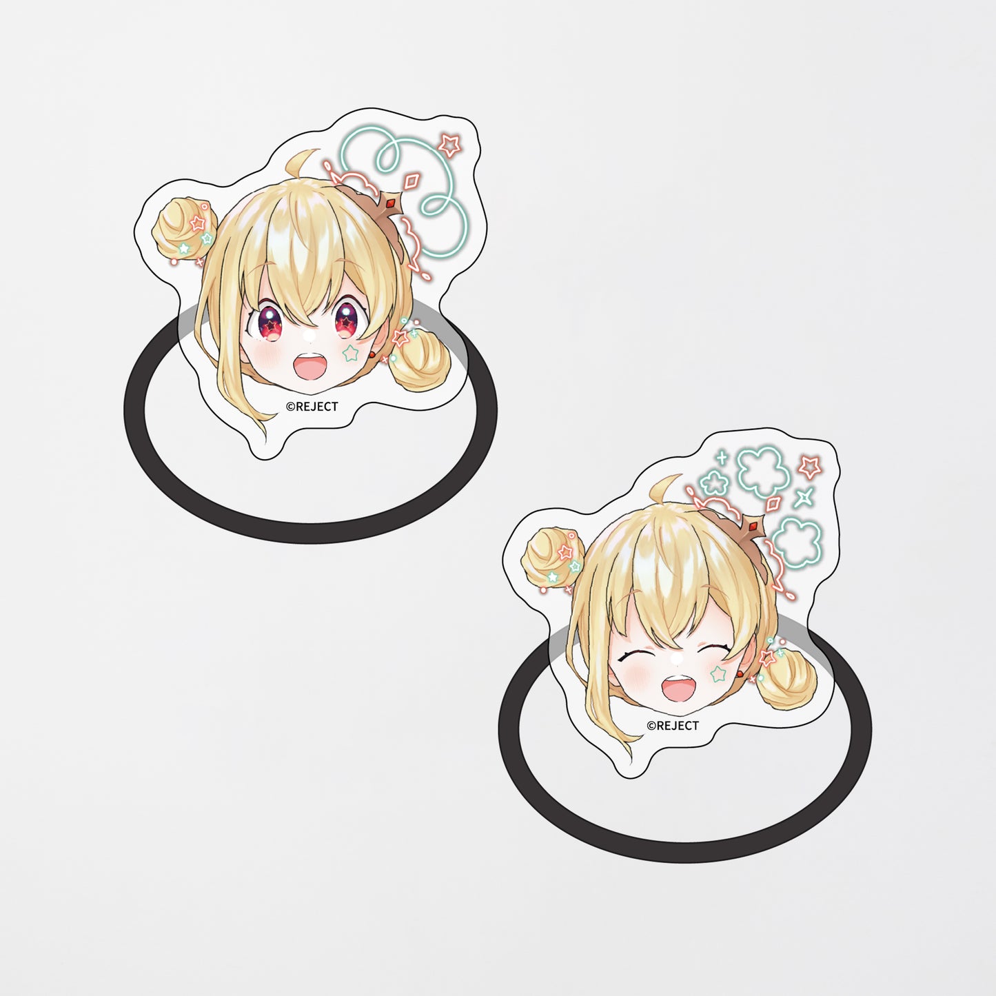 【受注販売】REJECT VTuber 表情ヘアゴム