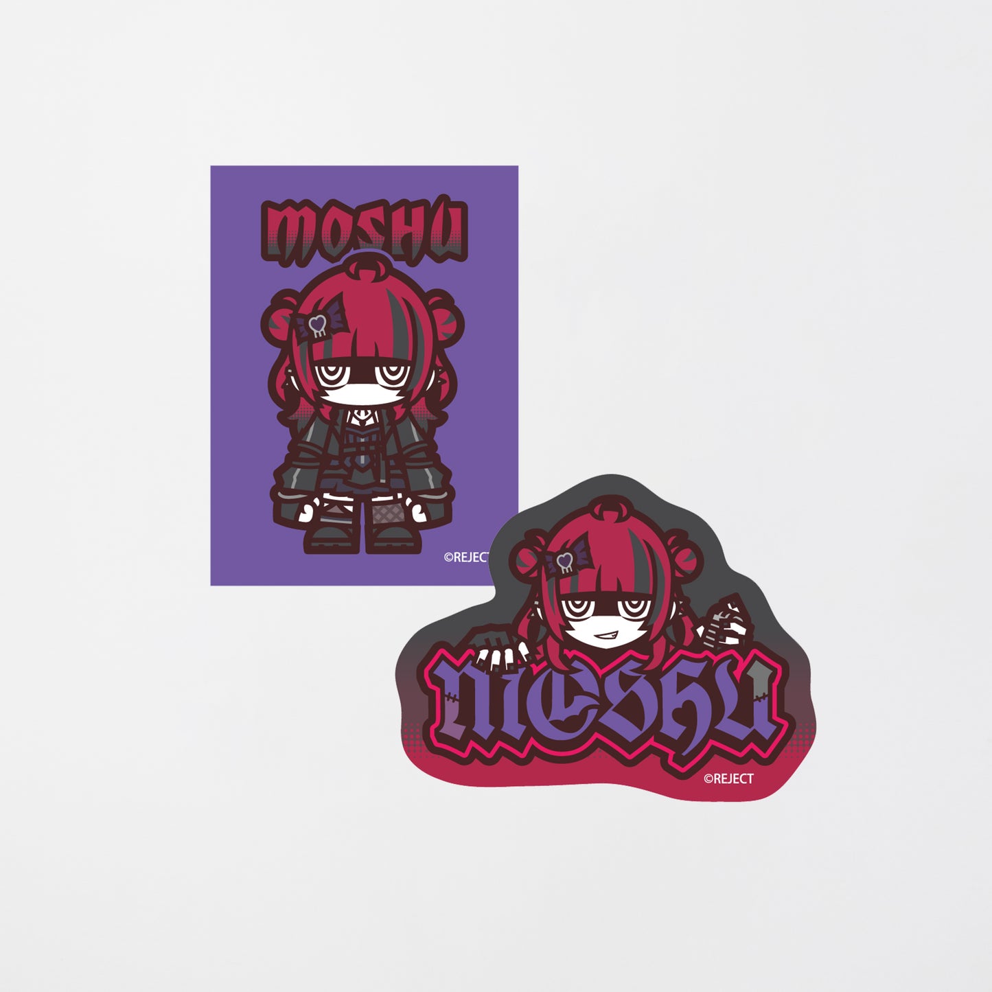 【受注販売】折咲もしゅ 新ビジュアル ステッカーセット