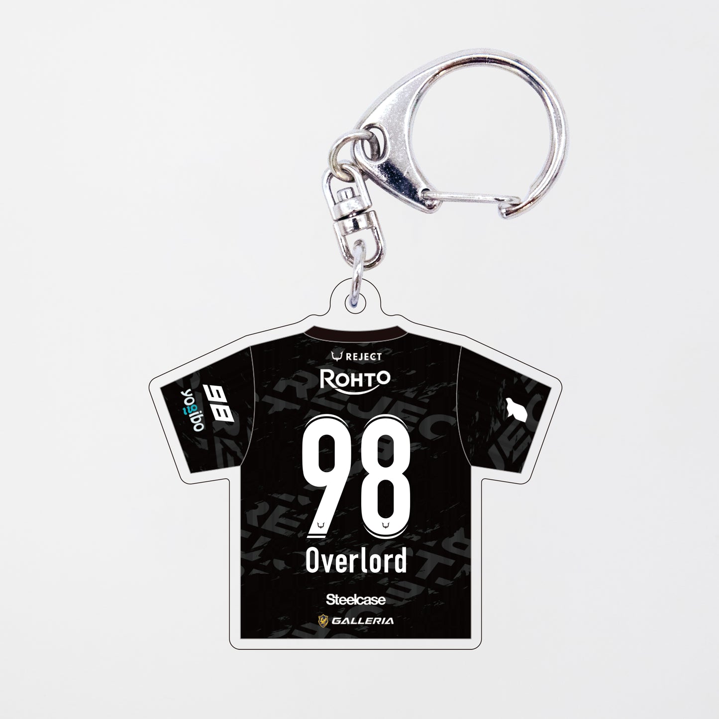 REJECT PU 2025 ROSTER UNIFORM ACRYLIC KEY HOLDER