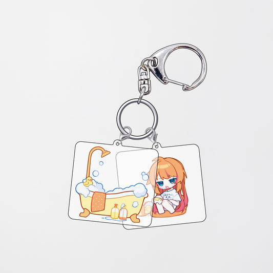 【受注販売】ろぜっくぴん 誕生日グッズ2026 風呂入れアクリルキーホルダー