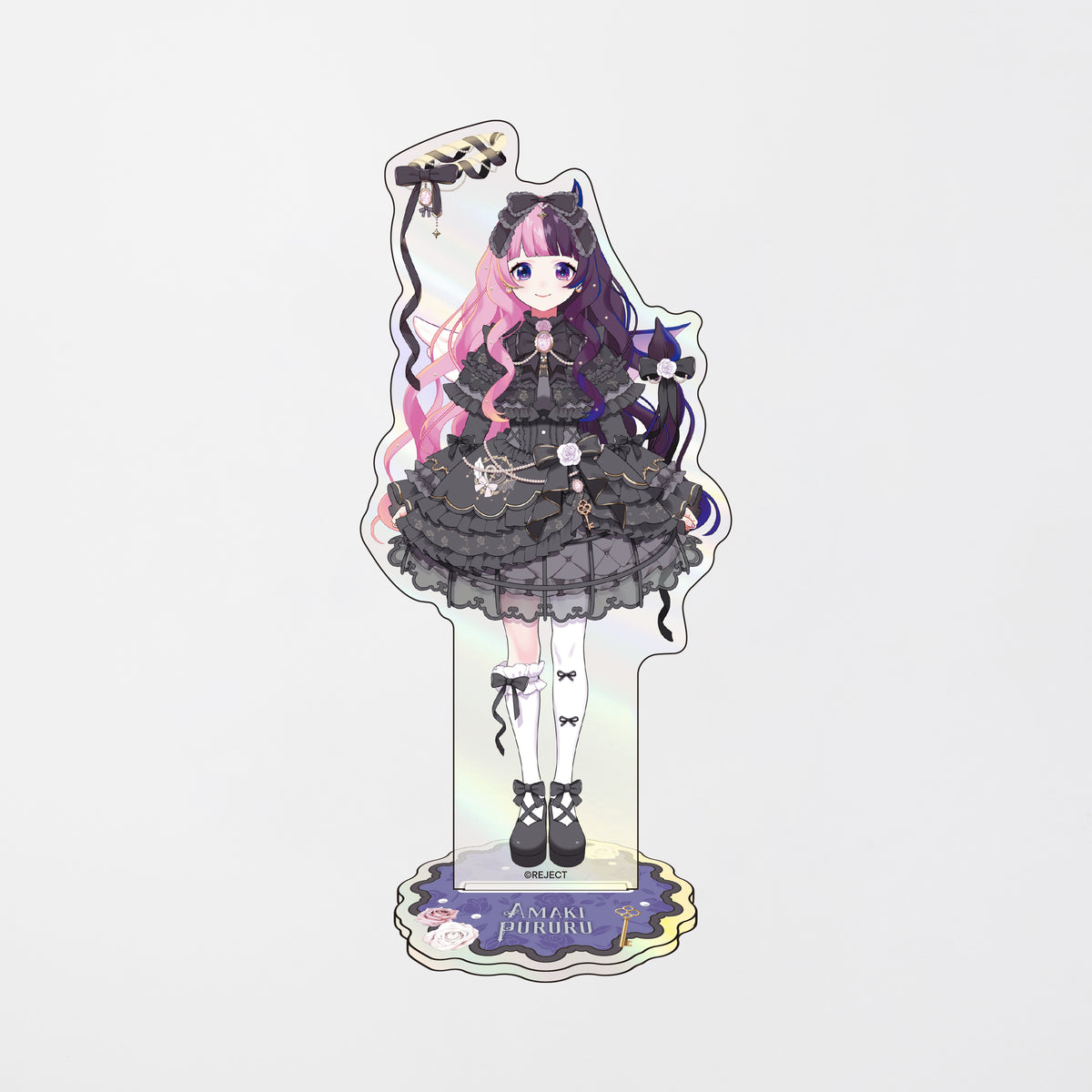 【受注販売】天鬼ぷるる 新衣装グッズ オーロラアクリルスタンド ゴシック