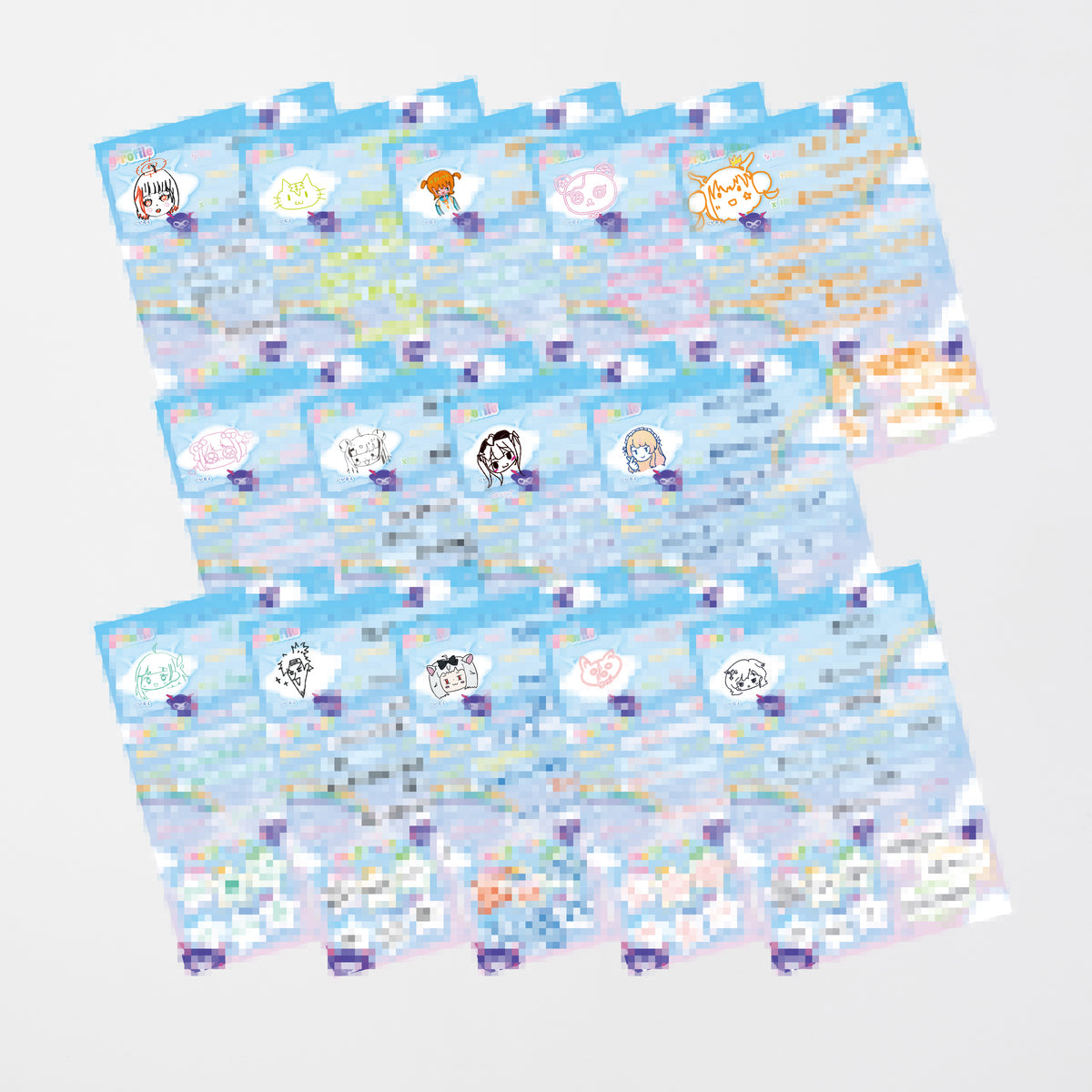 【受注販売】REJECT School Collection プロフ帳風ポストカード