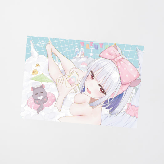 [Made to order] Kazuyo Tamamochi 4th Anniversary Bathroom poster