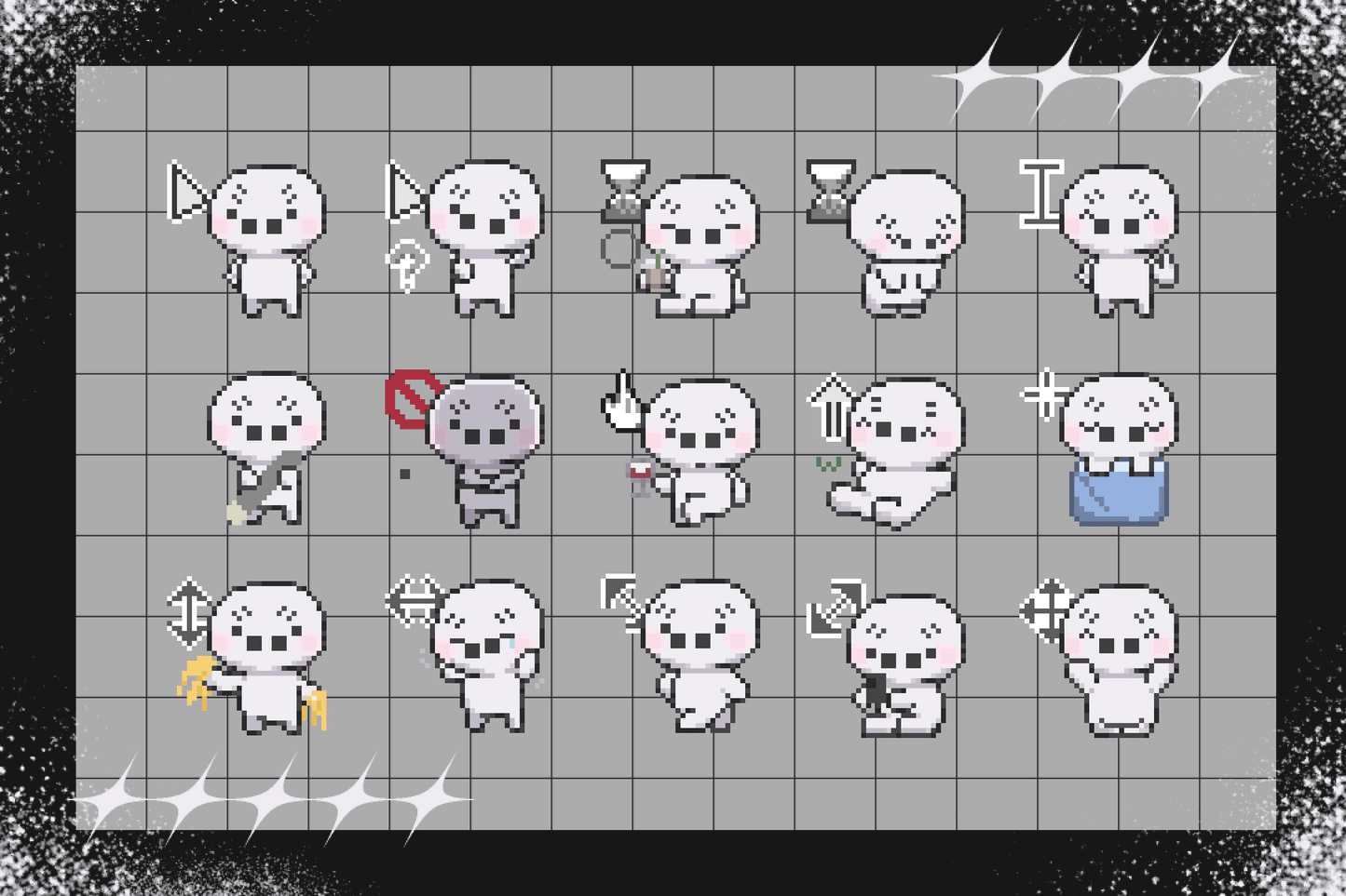 たいじ アニメーション マウスカーソル＆壁紙セット