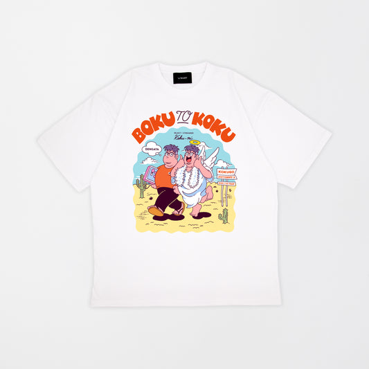 【受注販売】BOKU TO KOKU Tシャツ WHITE