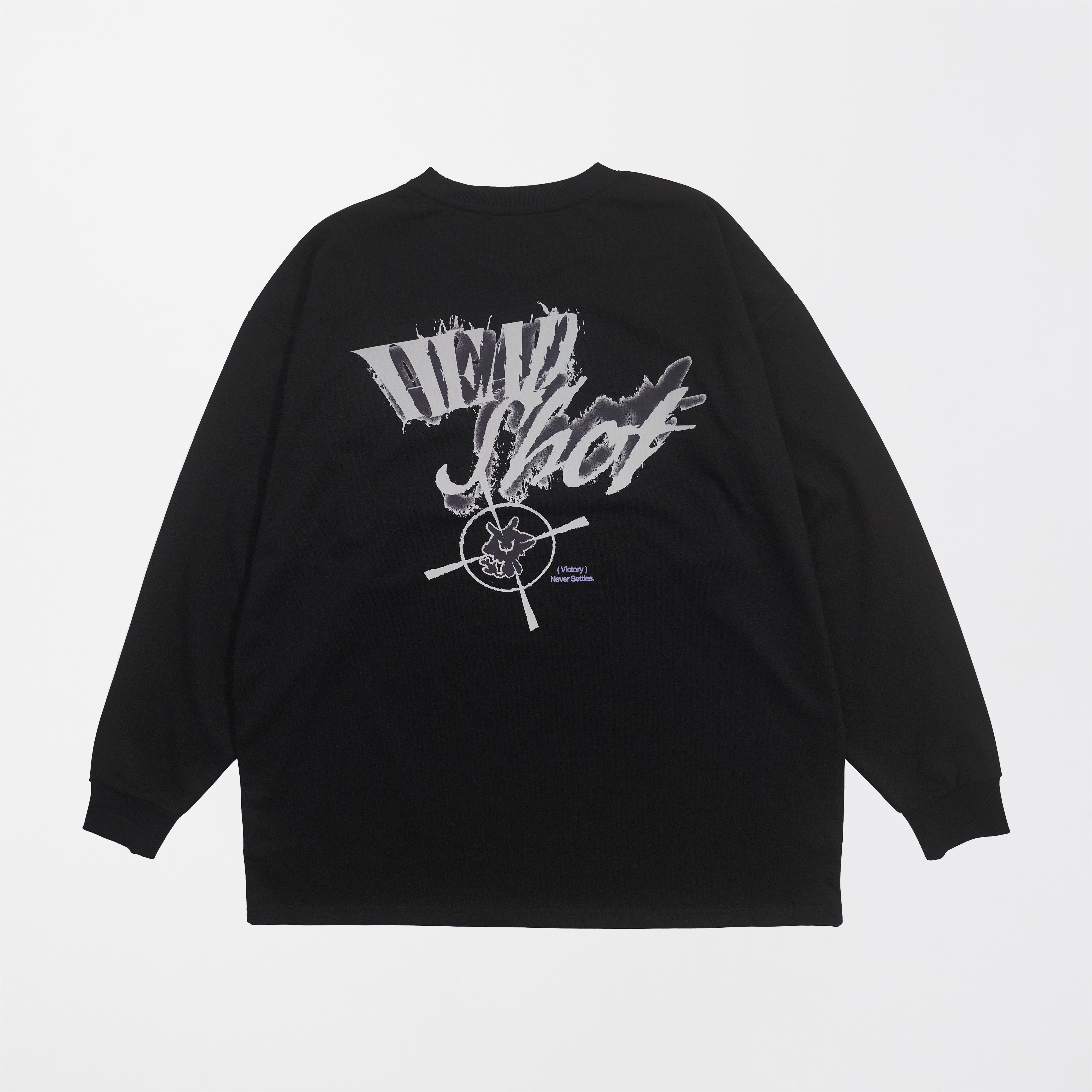 6/20までお値引きします新品❤️roughlow soft flare tee黒 REJECT GAMING COLLECTION [HEAD SHOT] LONG TEE BLK