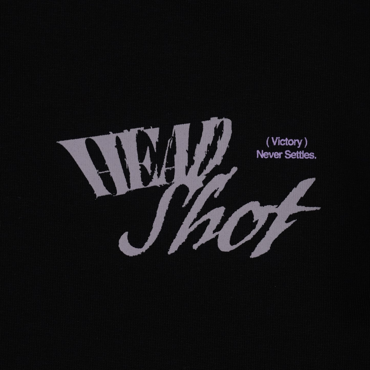 REJECT GAMING COLLECTION [HEAD SHOT] LONG TEE BLK
