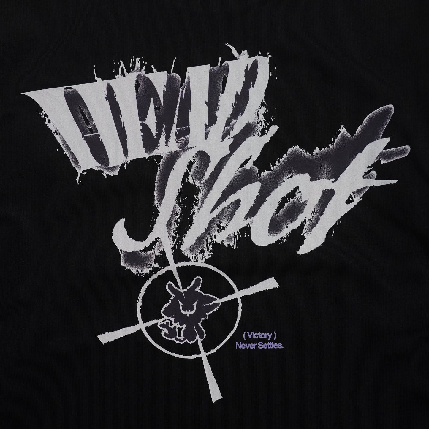 REJECT GAMING COLLECTION [HEAD SHOT] LONG TEE BLK